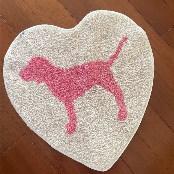 PINK Victoria's Secret Trinket Tray + free bathmat - Picture 3 of 6